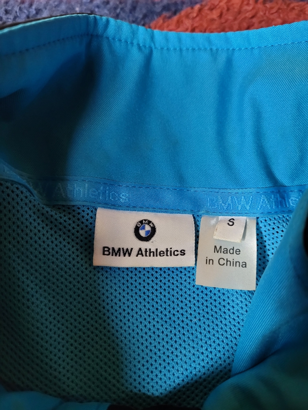 BMW Athletics Jacket Womens Small Black Full Zip Removable Sleeves Reflective - Picture 2 of 9